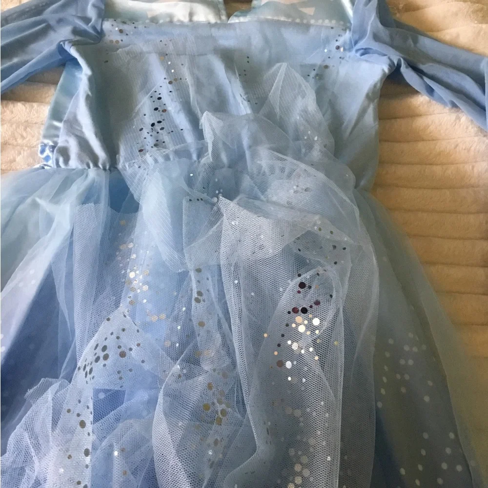Light Blue Sparkle Princess Costume Dress for Kids - Brand: